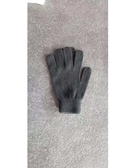 gants cachemire noir