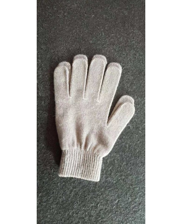 Beige Cashmere Gloves