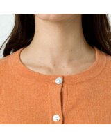 Kasjmier cardigan orangeade | Hermine de Pashmina