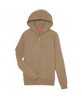 women's savannah zip hoodie in cashmere