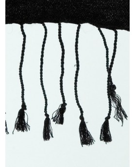 zwarte kasjmier en zijden pashmina