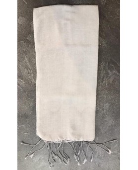 Pashmina en eau de soie Gris