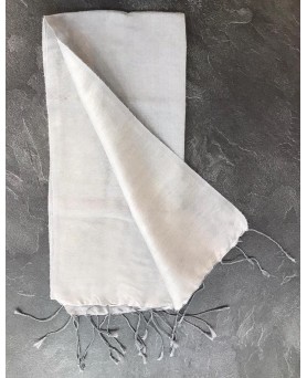 Pashmina en eau de soie Gris
