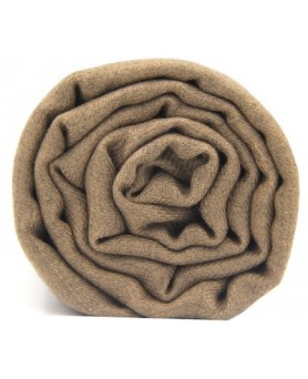 Himalaya-Kaschmir-Pashmina in Dunkelbeige