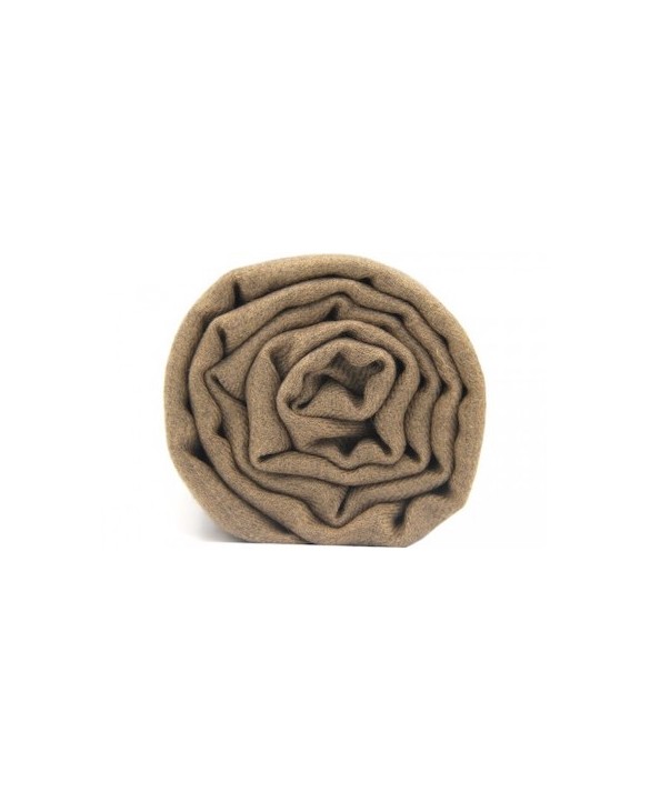 Супер мягкая пашмина из кашемира темно-бежевый