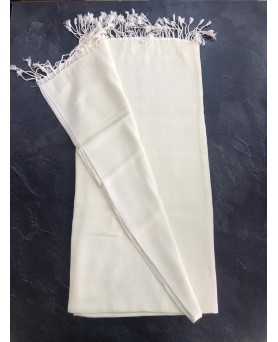 luxury pale yellow cashmere and silk pashmina