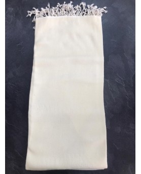 luxury pale yellow cashmere and silk pashmina