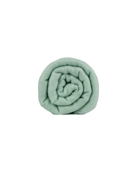 Pashmina in Puro Cashmere Verde Pallido