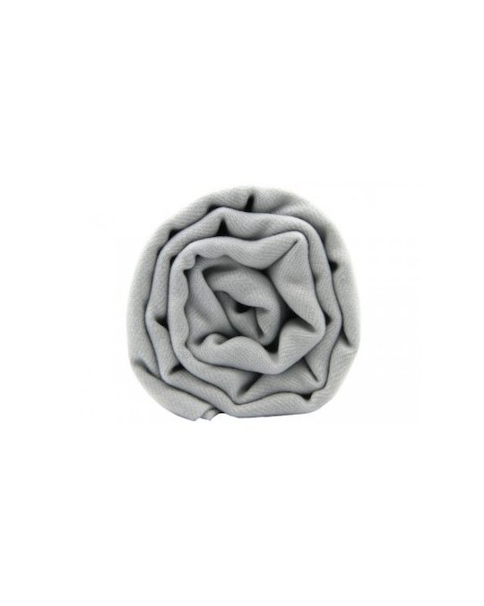 pashmina in puro cashmere grigio chiaro