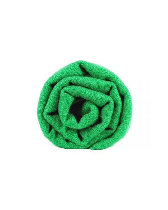 Pashmina puur kasjmier Frisgroen