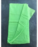 Pashmina in puro cashmere Verde erba
