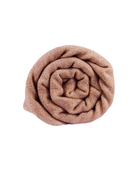 Medium Beige Himalayan Cashmere Pashmina