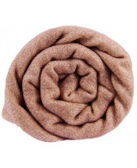Medium Beige Himalayan Cashmere Pashmina