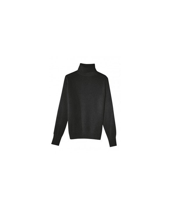 Cashmere turtleneck sweater Anthracite men