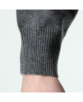 Cashmere turtleneck sweater Anthracite men
