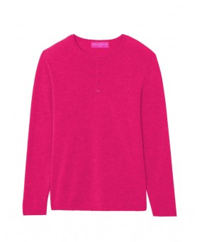 Raspberry Tunisian Cashmere Sweater
