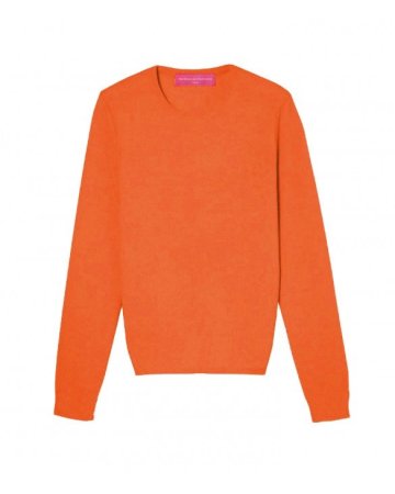 Pull en cachemire col rond manches longues Inferno pour femme