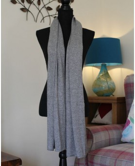 светло-серым пашминой из чистого кашемира