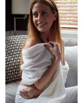 белым пашминой из чистого кашемира