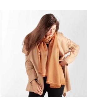 Pashmina puur kasjmier Kameel