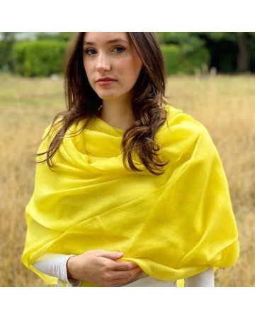 Kaschmir Küken Gelben Pashmina