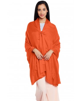 Pashmina van Puur Kasjmier Oranje