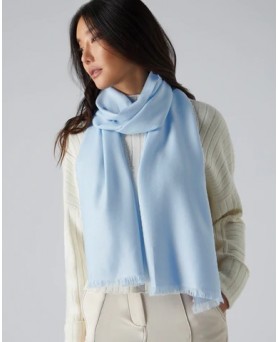 Hellblauen Reinen Kaschmir-Pashmina