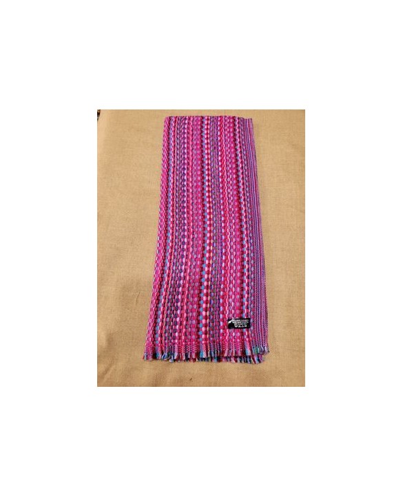 Fuchsia Kasjmier Kruis Pashmina