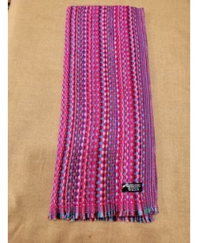 Fuchsia Kasjmier Kruis Pashmina