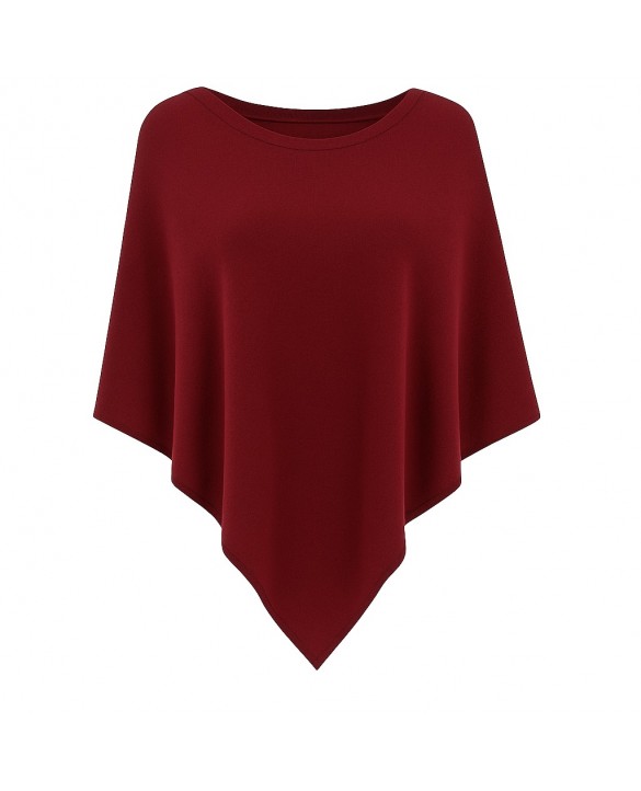 Kasjmier Poncho Bourgondische
