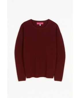 Oversized Boothals Bordeaux