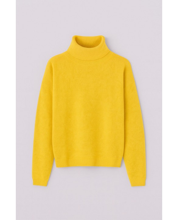 Kasjmier Coltrui in Gemêleerd Geel voor Dames